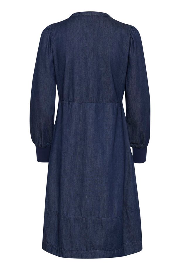 Cuallura Arpa Rib Dress - rinse wash
