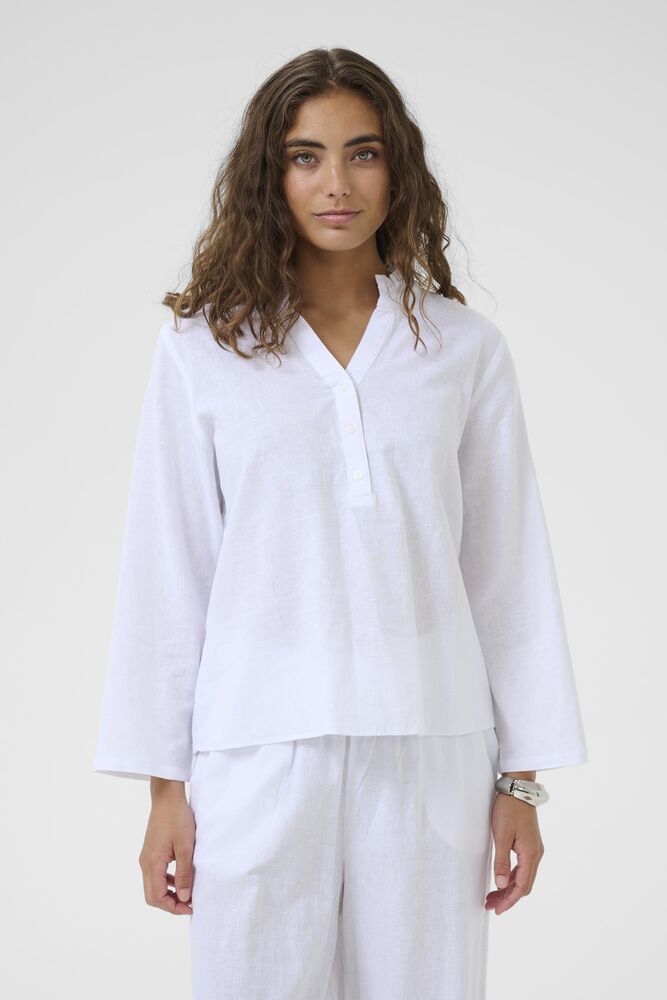 CUarletty Blouse-spring gardenia