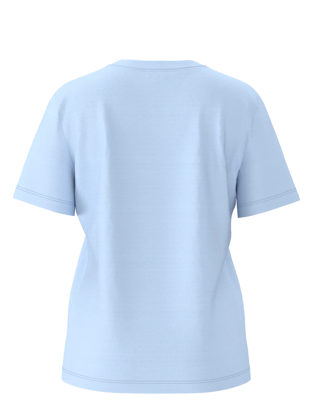 SLFMyessential SS O'neck-cashm blue