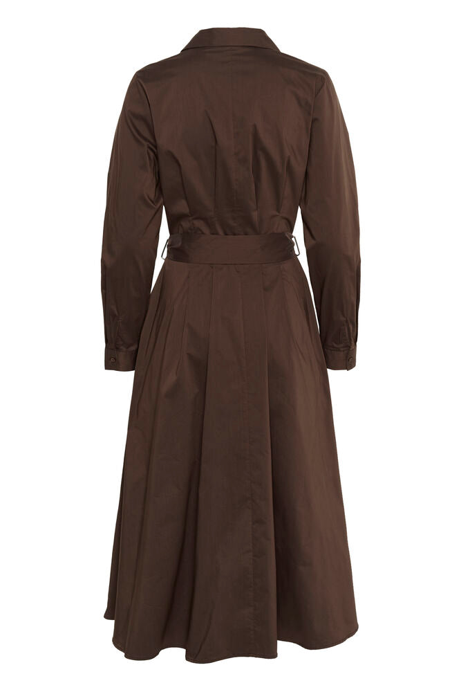 CUelna Antoinett dress-coffe bean