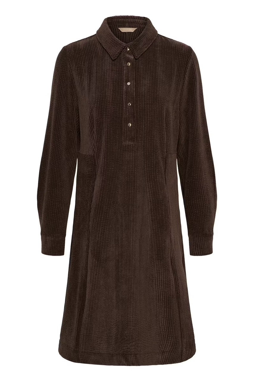 CUAnnike dress -coffee bean