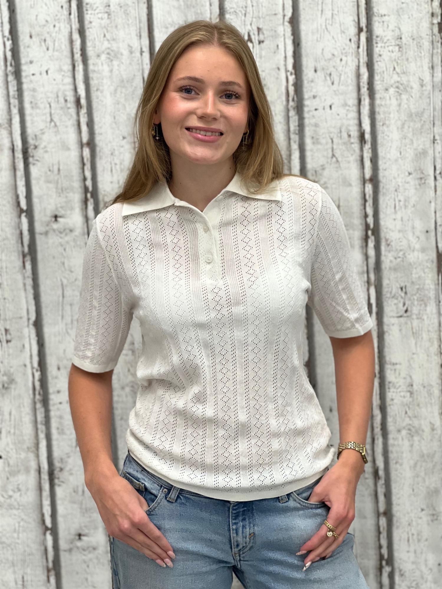 SLFToledo Structure 2/4 Knit Polo