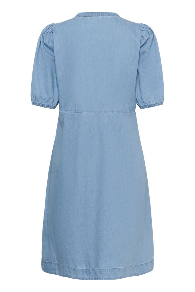Cuberteline Arpa SS Dress-light blue wash