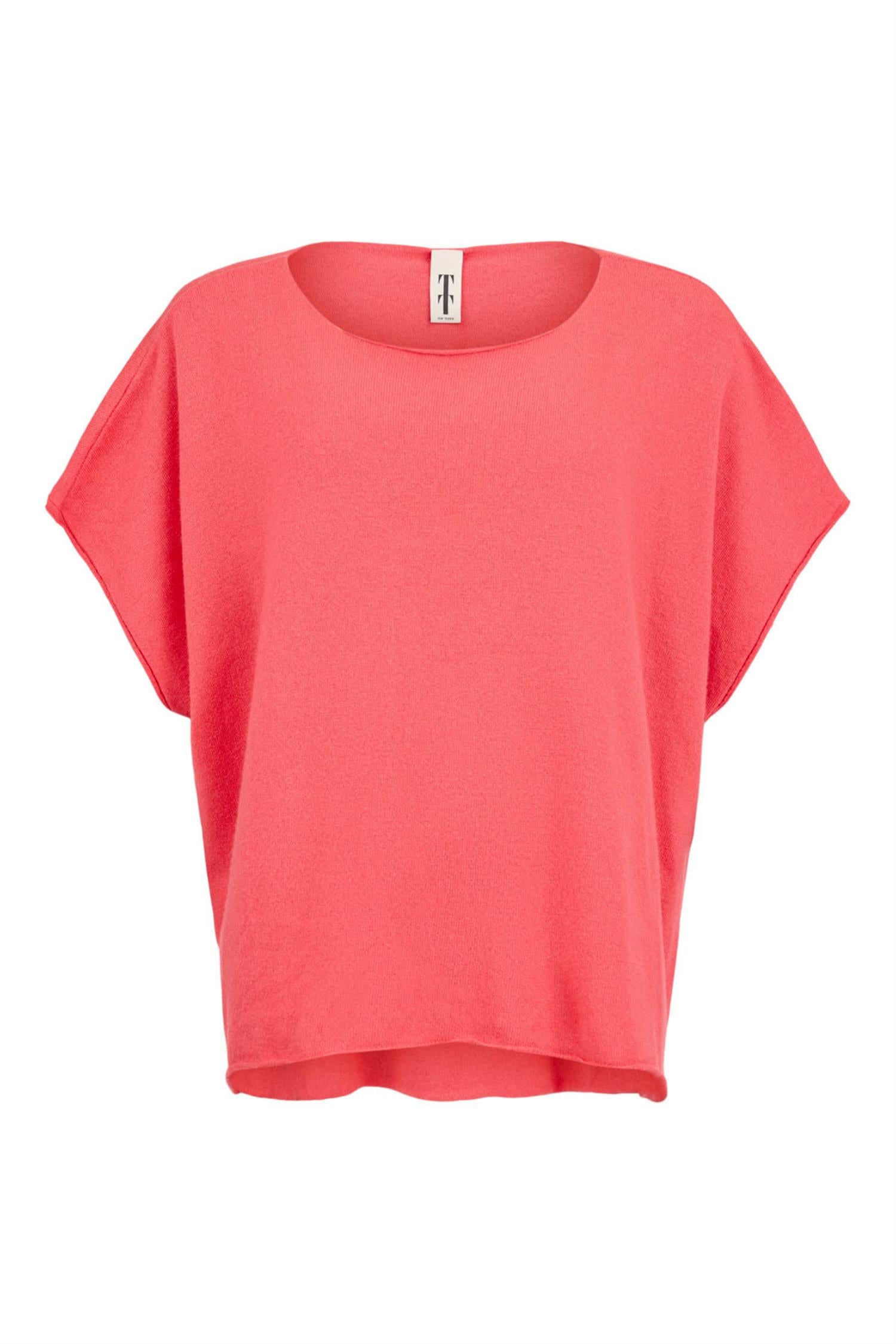 Colette poncho-flamingo