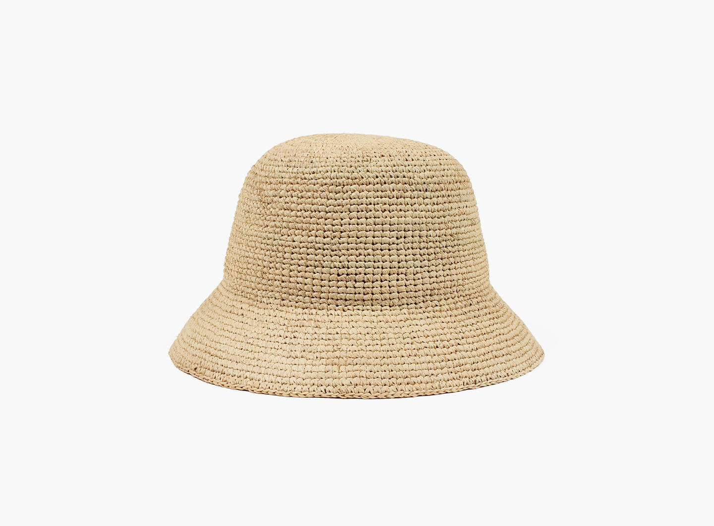 Etienne Straw Bucket Hat-sand