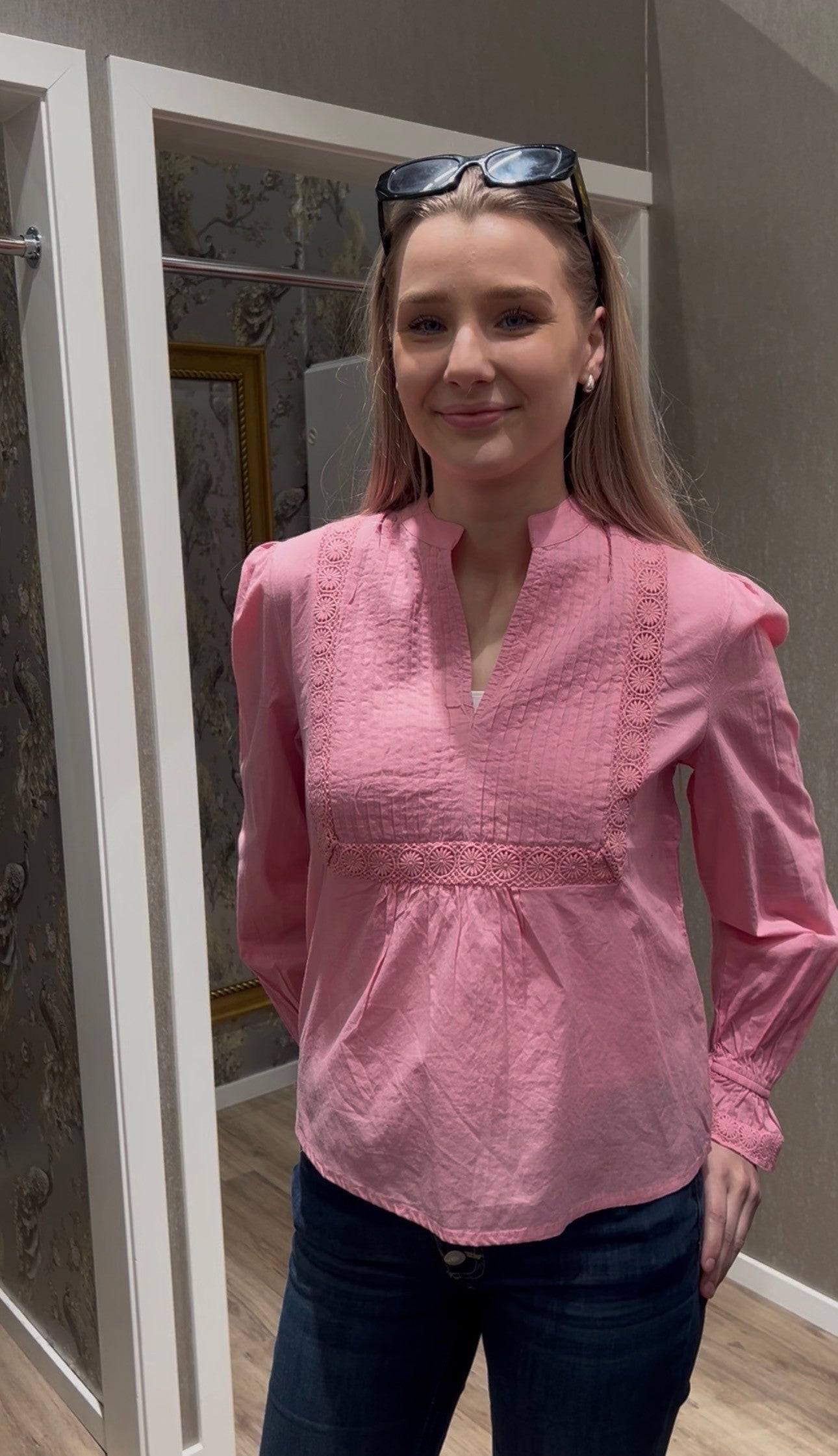 MerlittaTamya-M blouse-wild rose