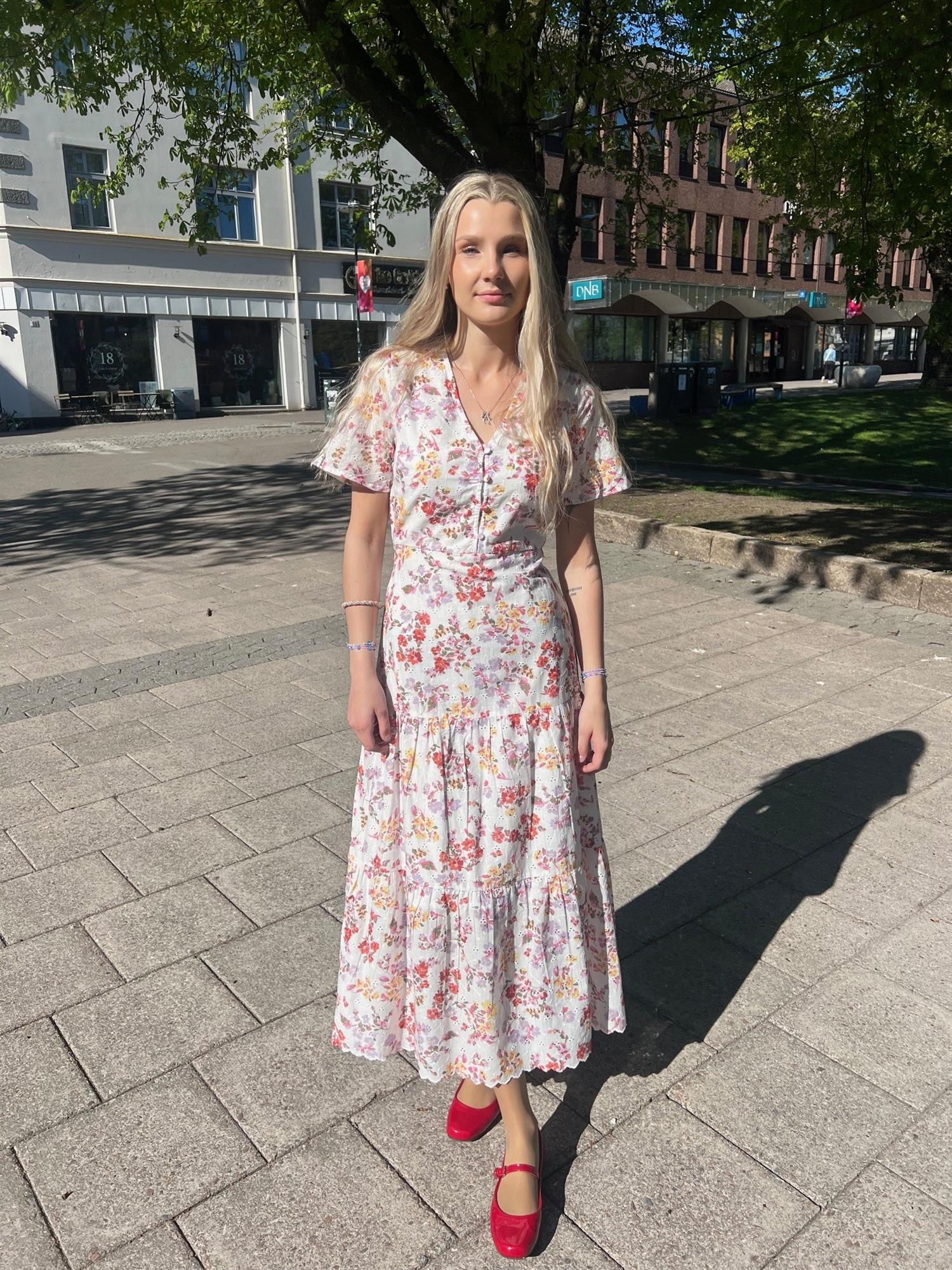 Roisin EMB print-roisin print red