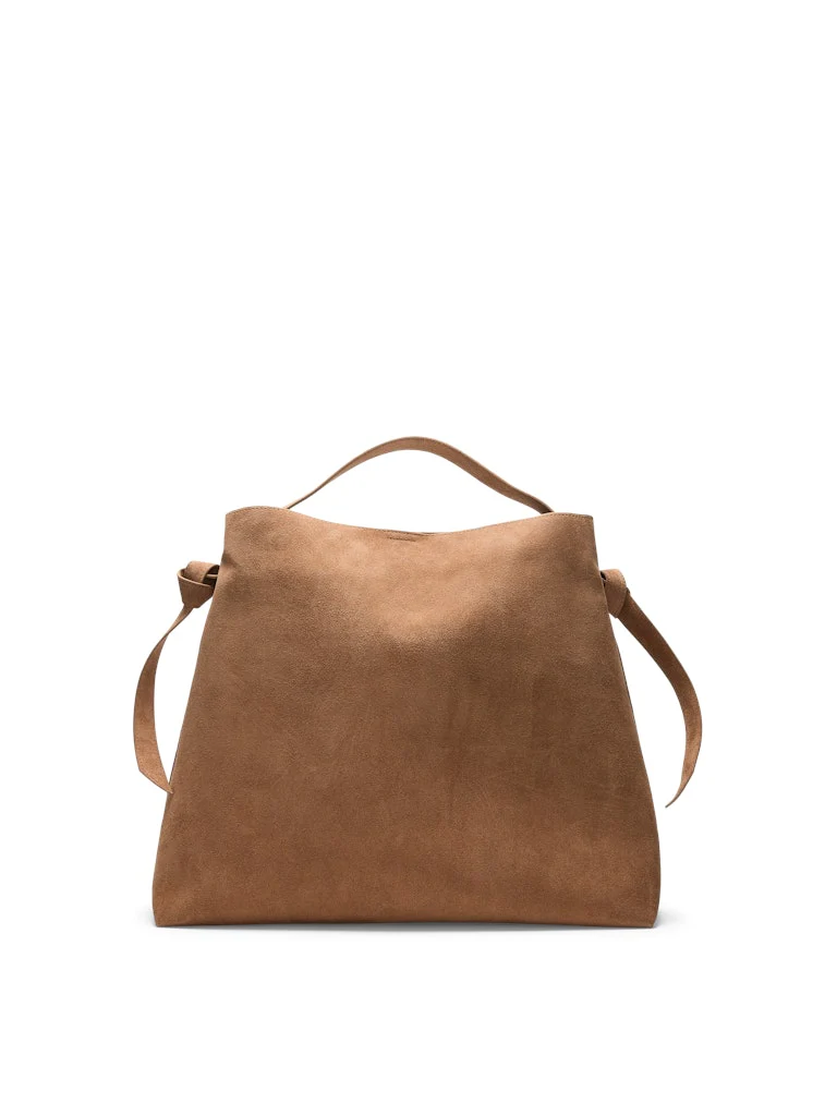 SLFStella Large leather bag-suede