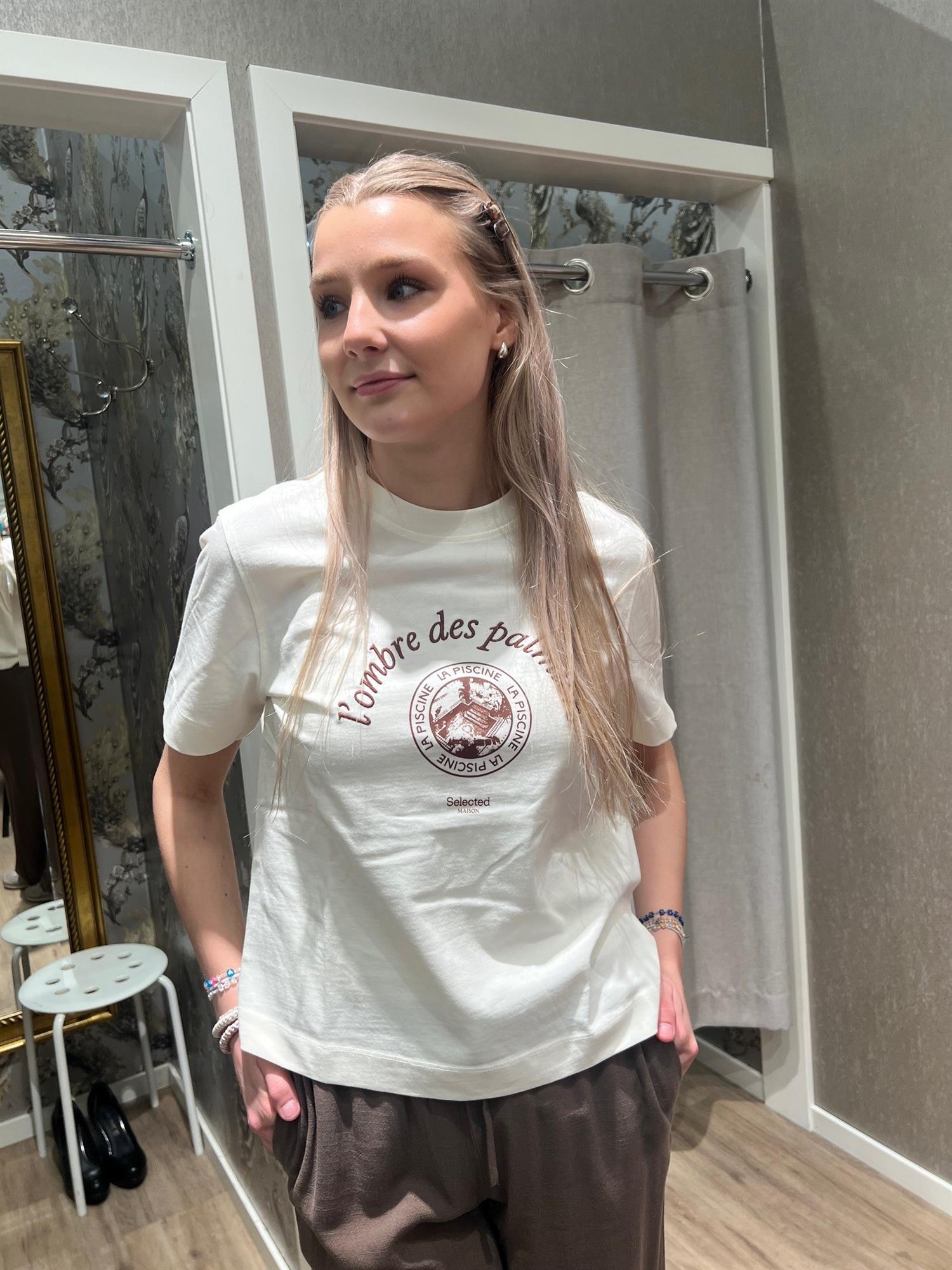 SLFelisa SS Tee-egret