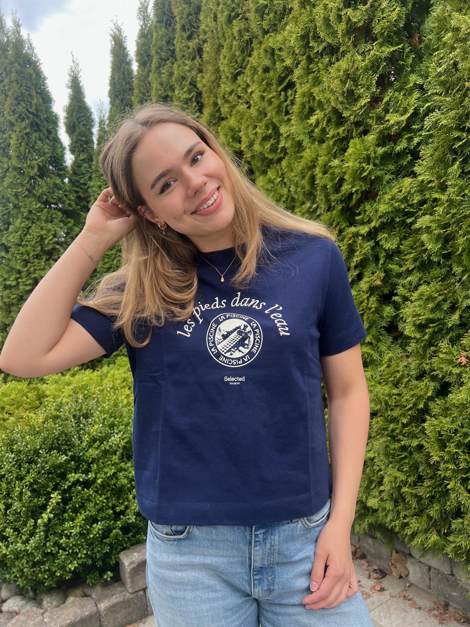 SLFelisa SS Tee-ocean