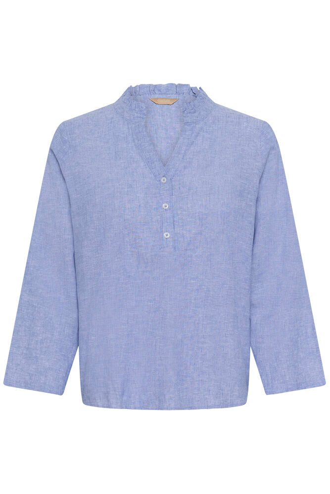 CUarletty Blouse-powder blue