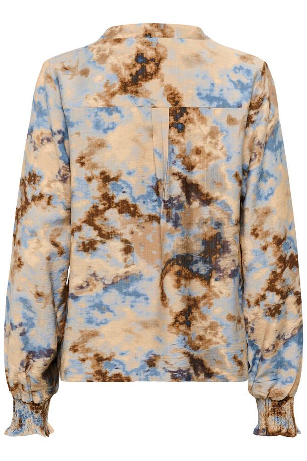 CUhizzy Greece LS Blouse