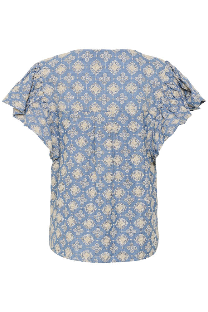 CuJustin blouse blue/white