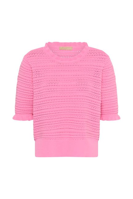 CUtella SS Pullover-begonia pink