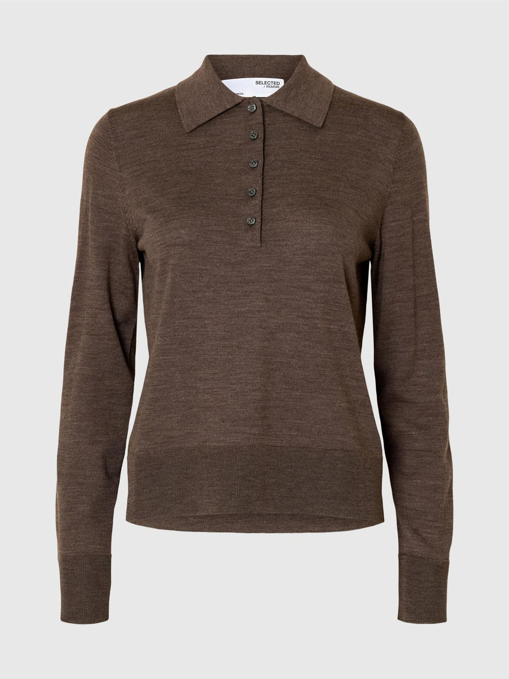 SLWthea LS Merino collar neck-delicioso