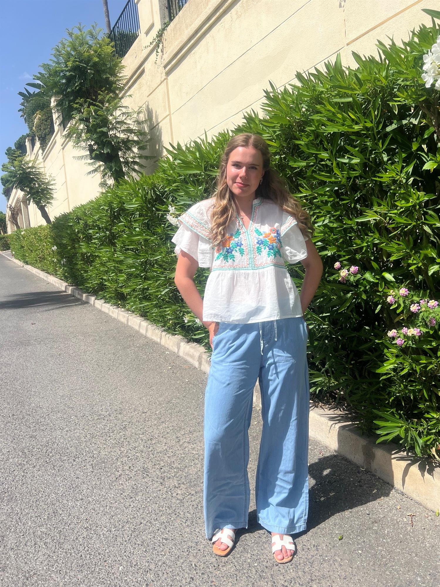 CUcithia Aurelia Pants-light blue