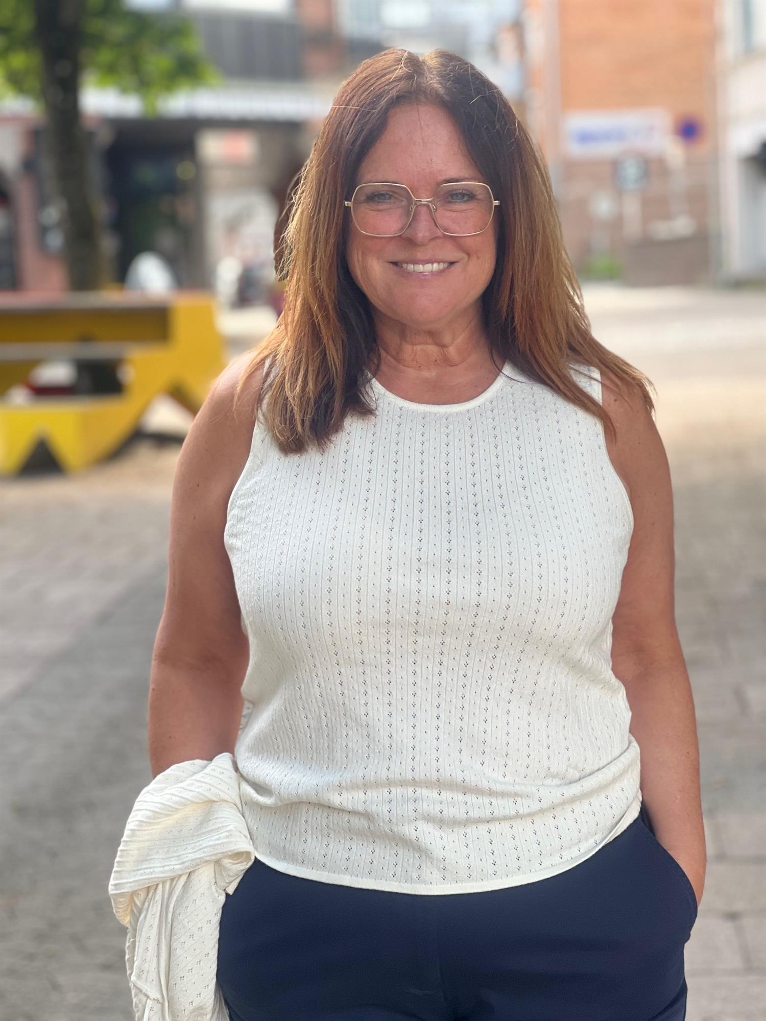 SLFHelle Pointel SS Knit Top