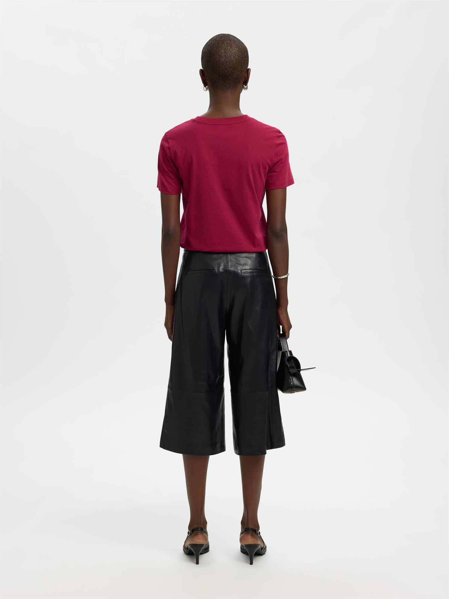 SLFMyessential SS O'neck-anemone