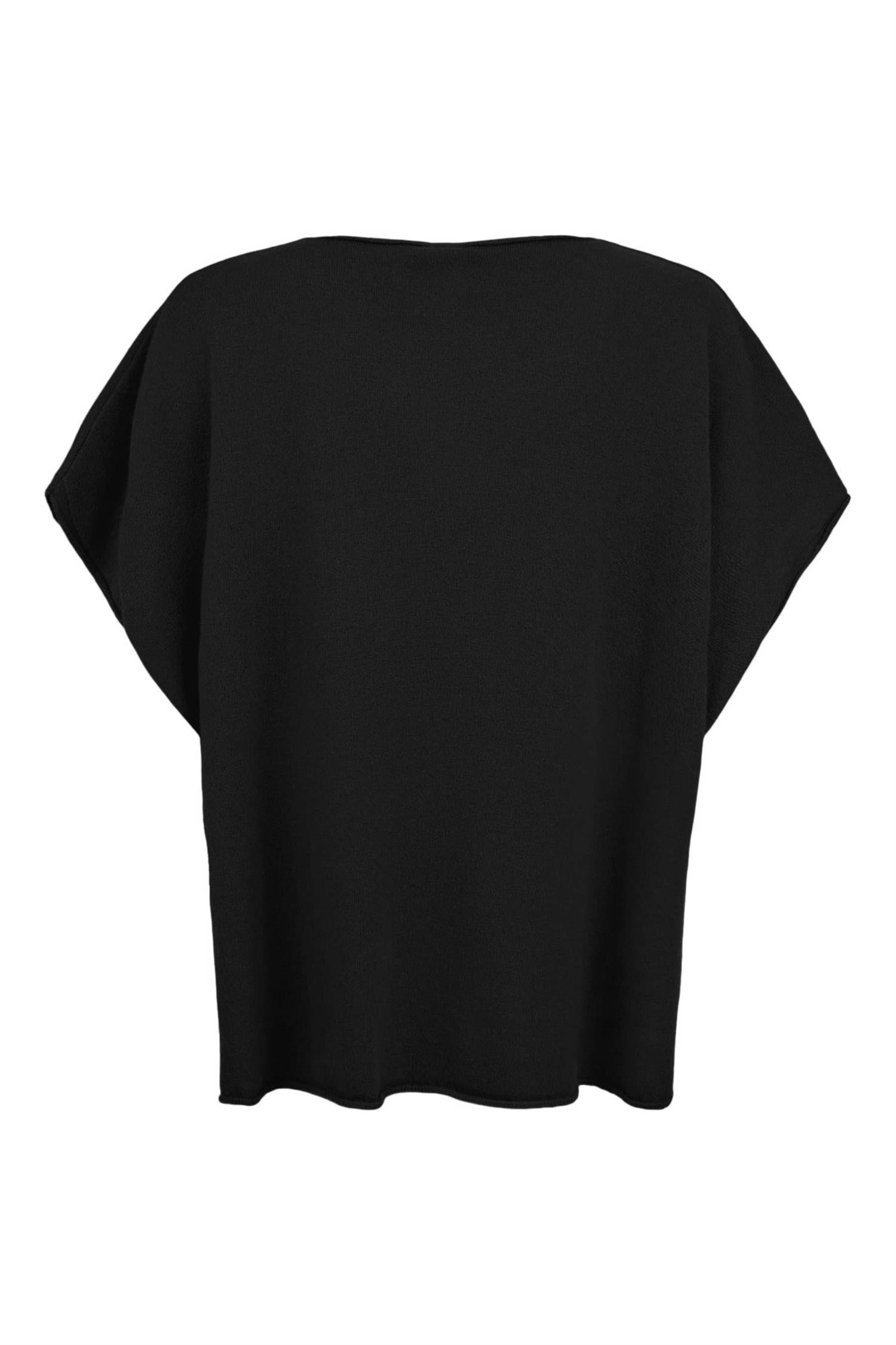 Colette poncho-black