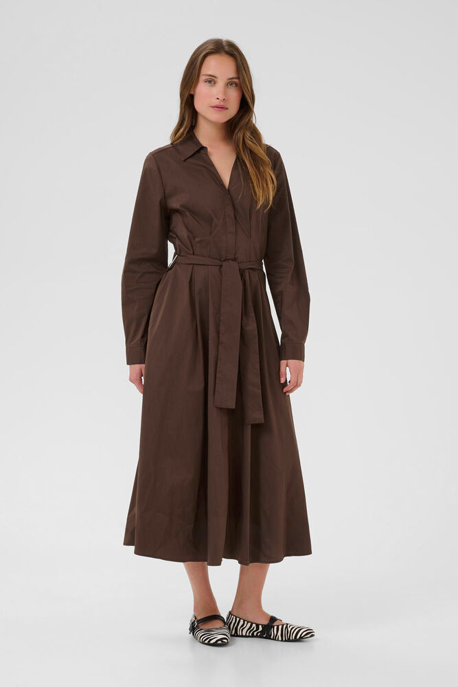 CUelna Antoinett dress-coffe bean