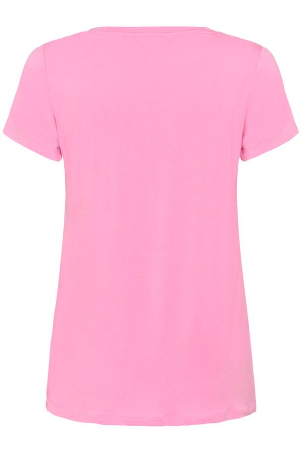 Poppy v-neck-begonia pink
