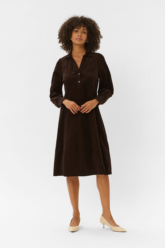 Cumissy Rhaena dress-coffee