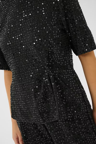 CUtamera Sequin Blouse