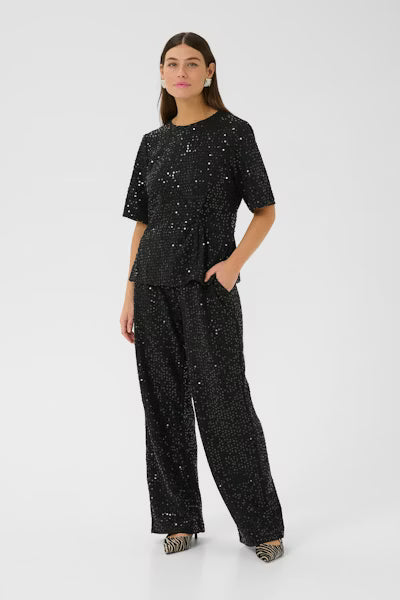 CUtamera Sequin Blouse