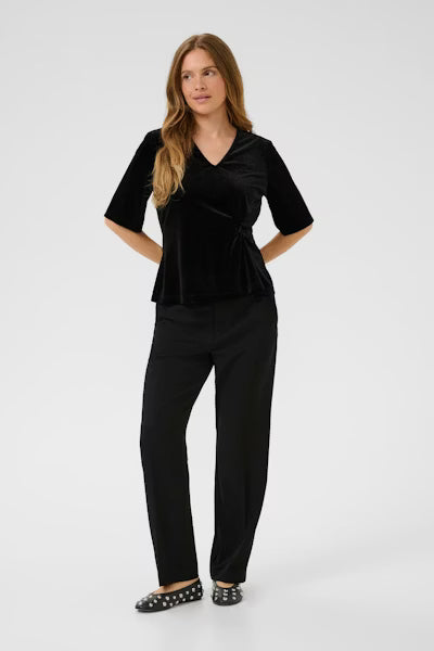 CUZoe SS Blouse-black